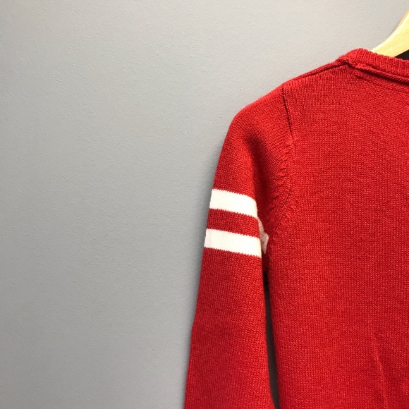 Alcott Women’s Red Cardigan Varsity Sweater Size Small [R] - Picture 7 of 7